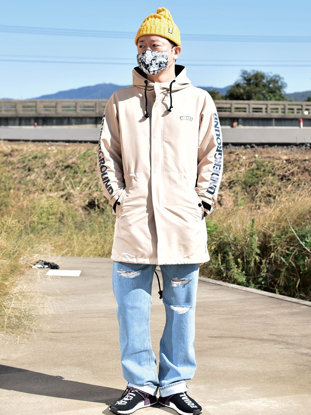 SLICK FISHTAIL-COAT