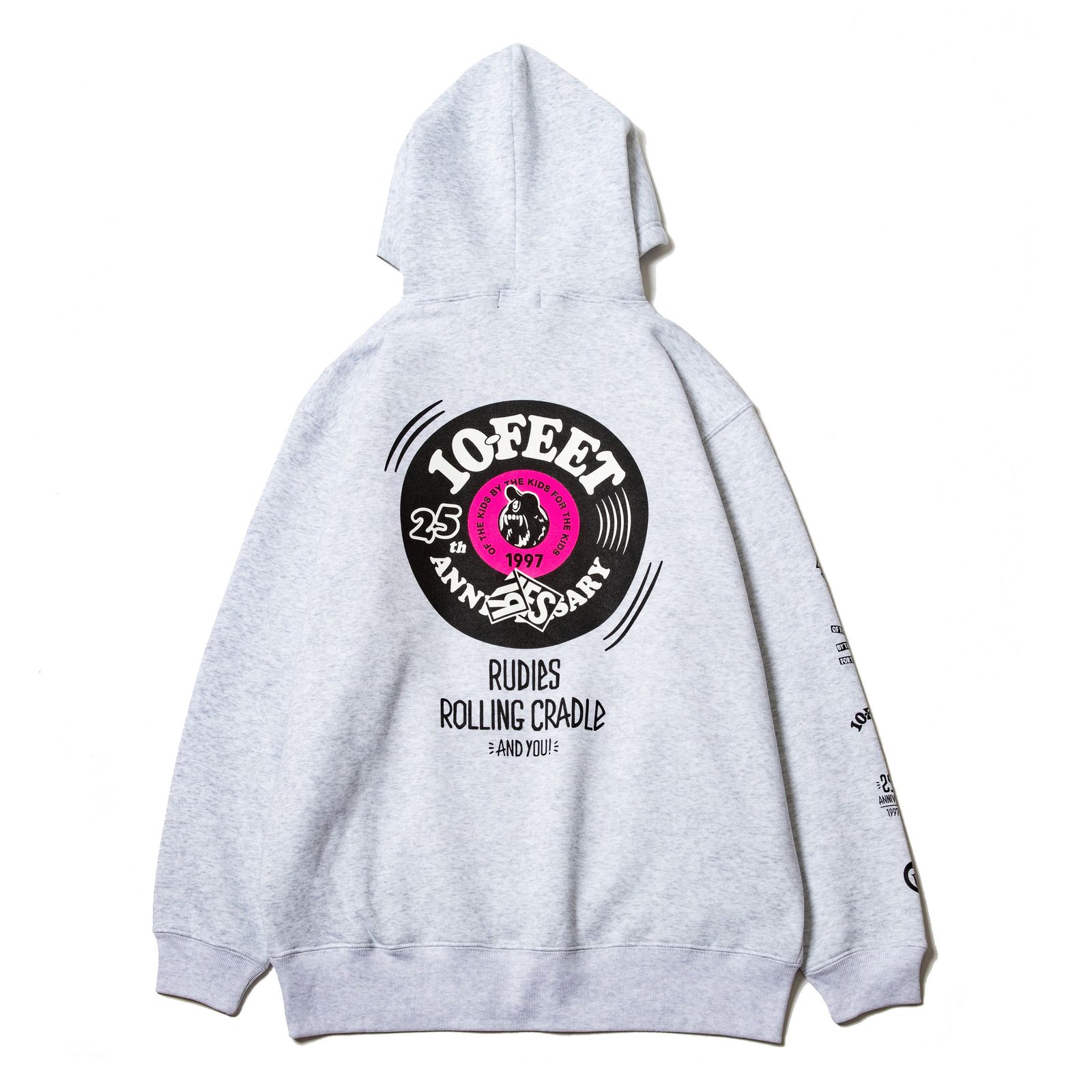 10-FEETxRUDIEʼSxROLLING CRADLE HOOD SWEAT