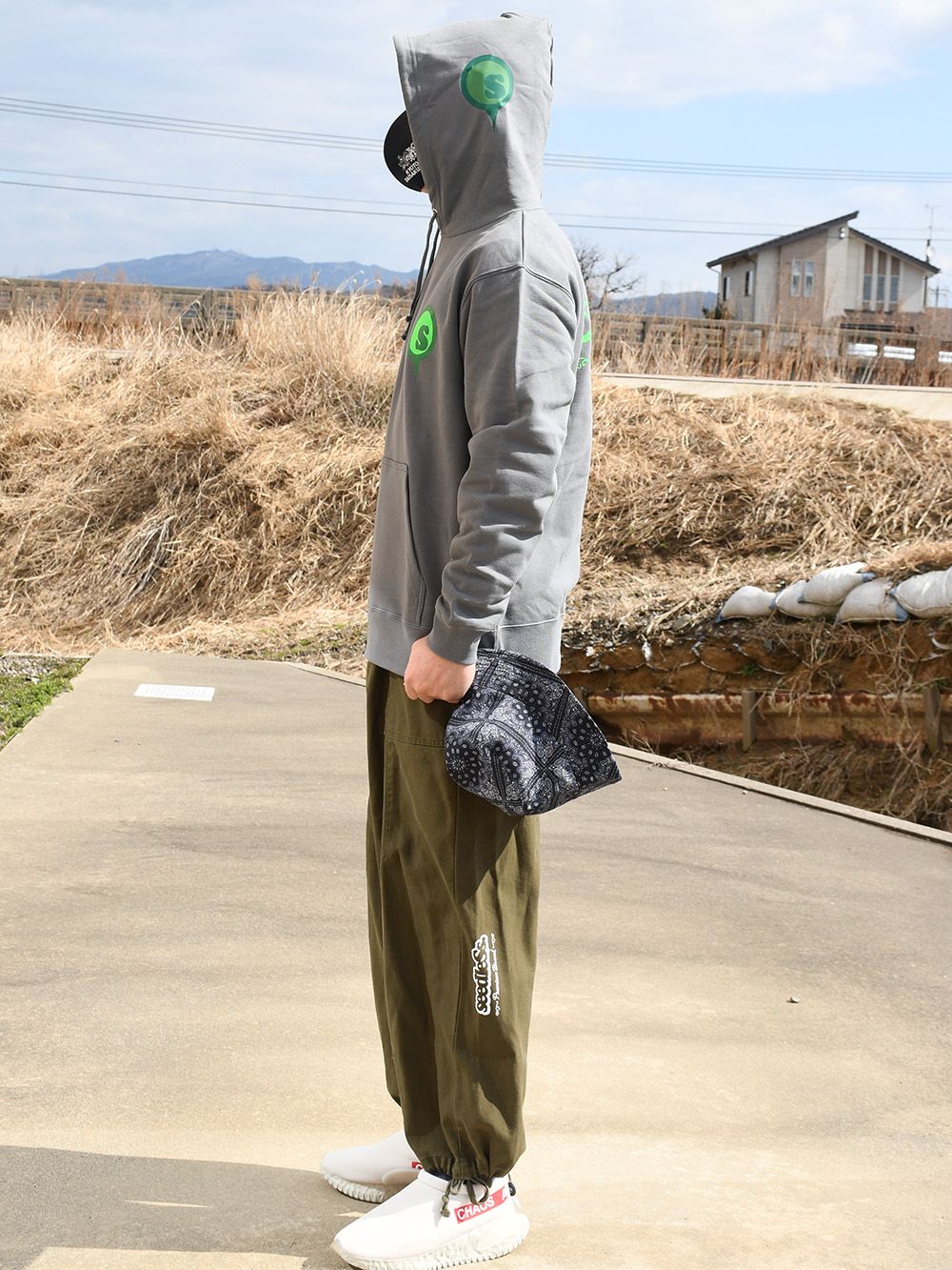 sd  fluorescence marks hoody
