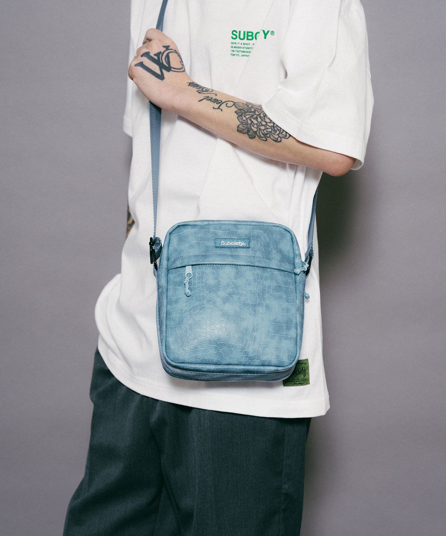 CROCODILE SHOULDER-BAG