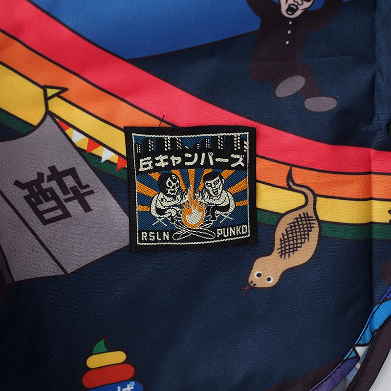 [丘キャンパーズ×kiu]夢の村レインポンチョ