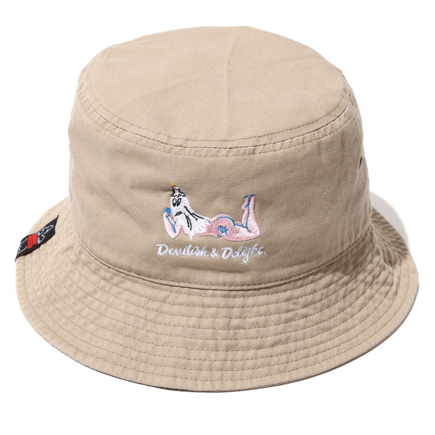 SPOOKY GIRL BUCKET-HAT