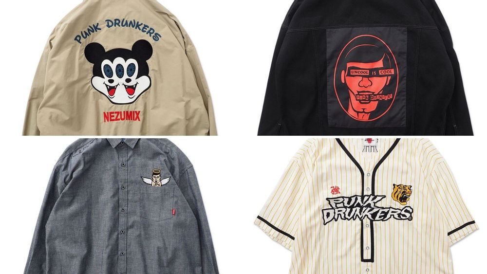 《PUNKDRUKERS 春物先行予約》JKT、シャツ編