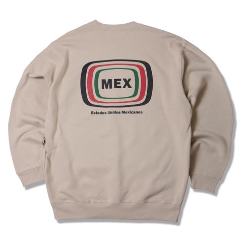 10oz Crew Sweat(loop terry) -MEX