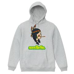 blunt girl Hoody 8.3oz裏起毛