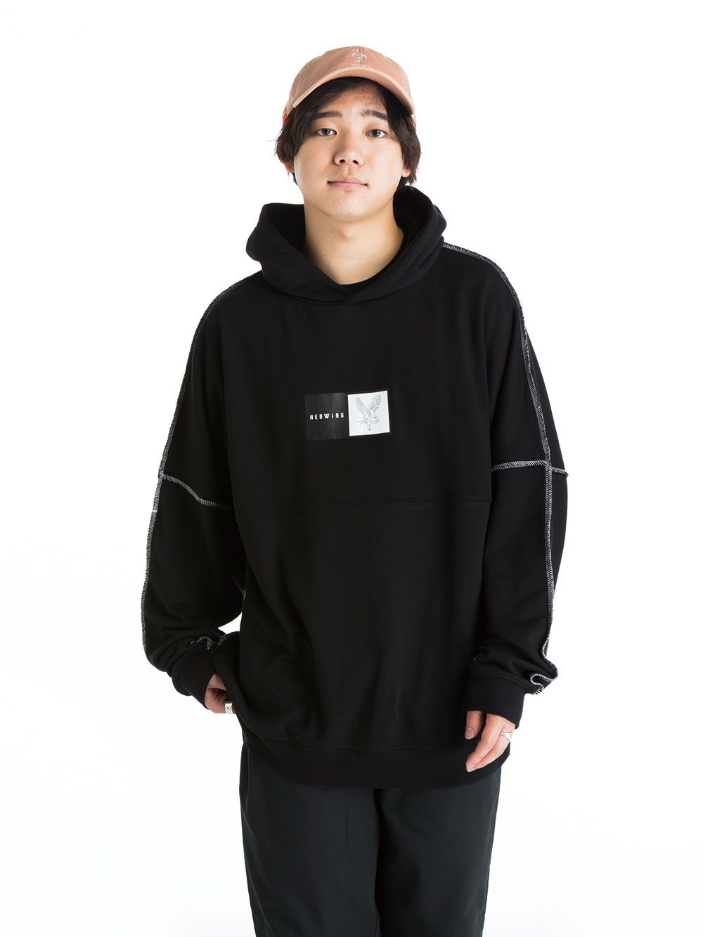 Drop Shoulder Light Hoodie