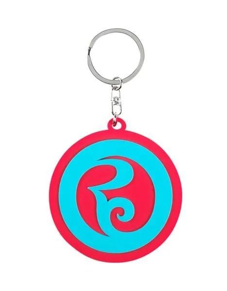 CIRCLE LOGO KEY-HOLDER