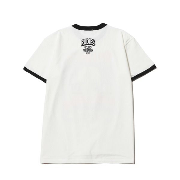 BUSTED SKULL RINGER-TEE