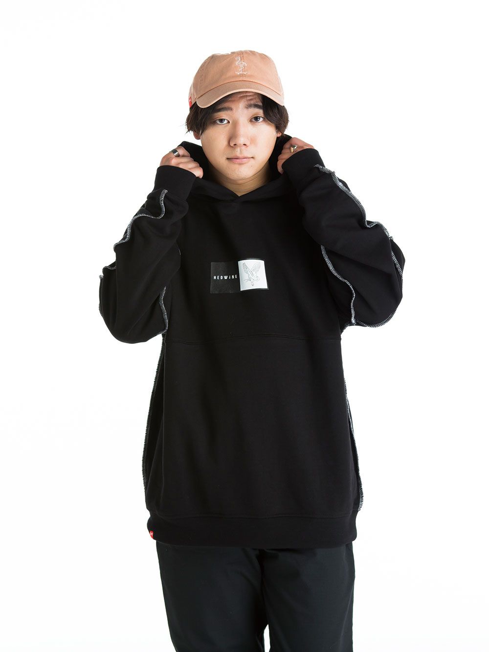 Drop Shoulder Light Hoodie