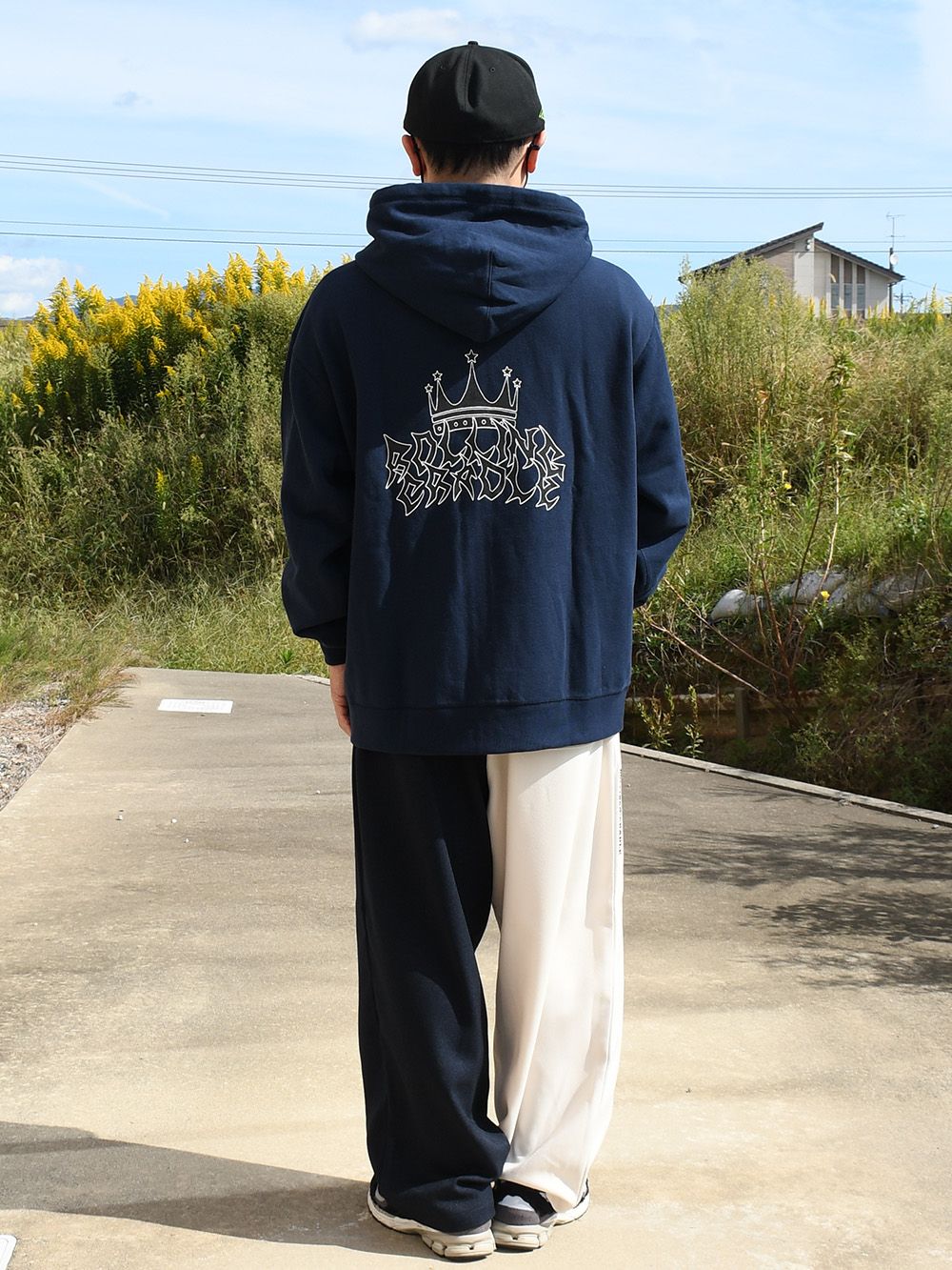 CROWN LOGO ZIP-HOODIE