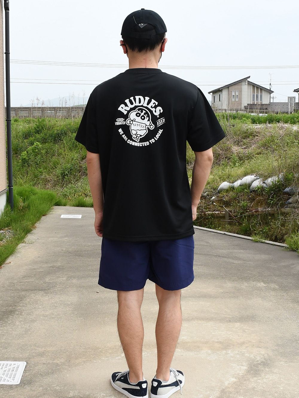 RUDIE'SxCRAYON SHINCHAN CIRCLEMOSH DRYTEE