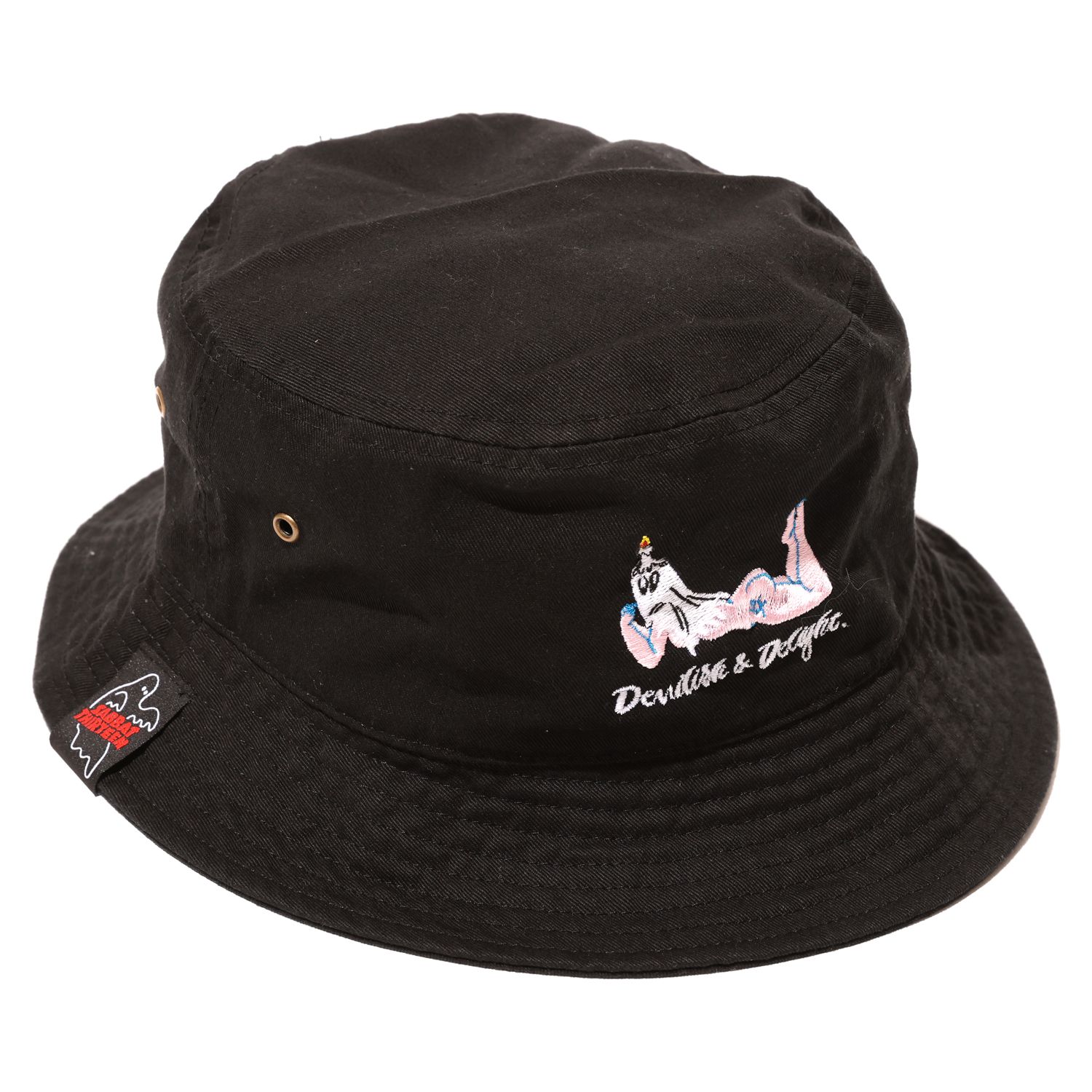 SPOOKY GIRL BUCKET-HAT