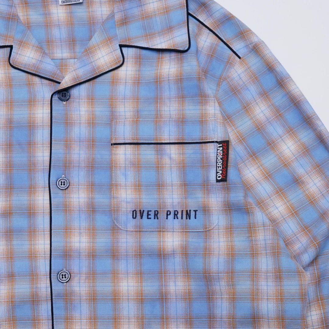 LOUNGE CHECK-SHIRT