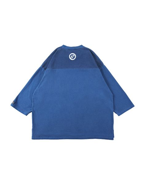 CREAM PIGMENT FOOTBALL-TEE