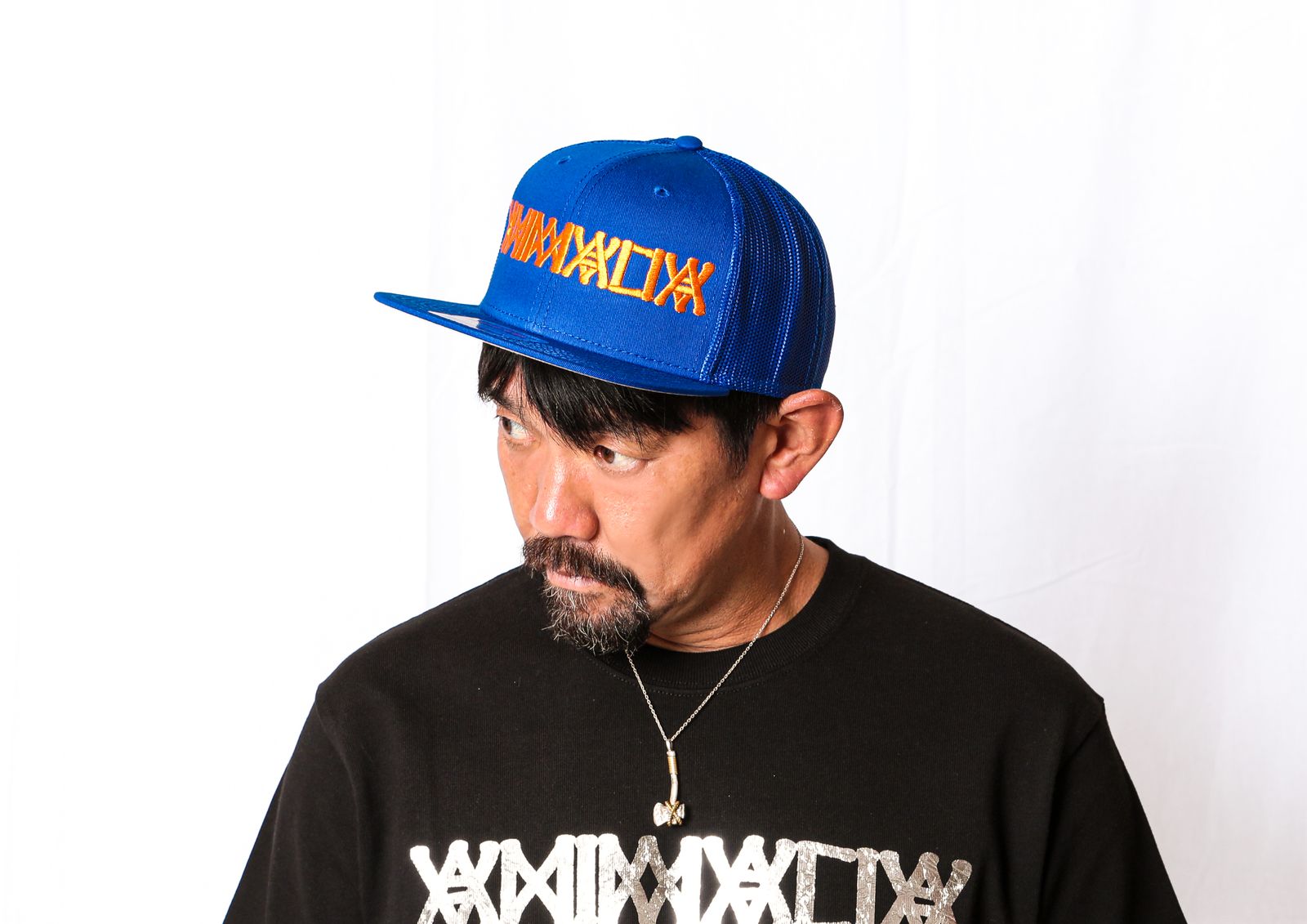SIX PANELS MESH CAP-LOGO