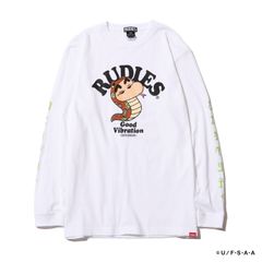 RUDIE'SxCRAYON SHINCHAN SNAKE LSTEE