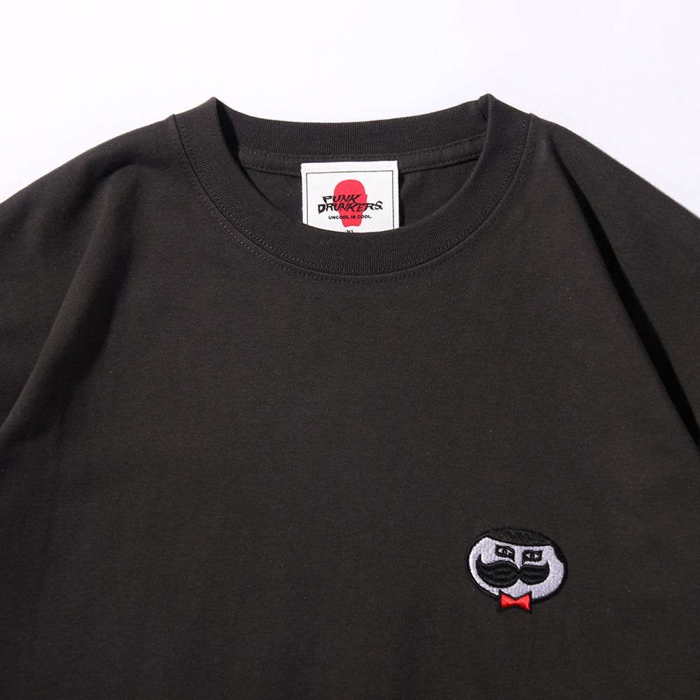 ヒゲおやじ刺繍TEE