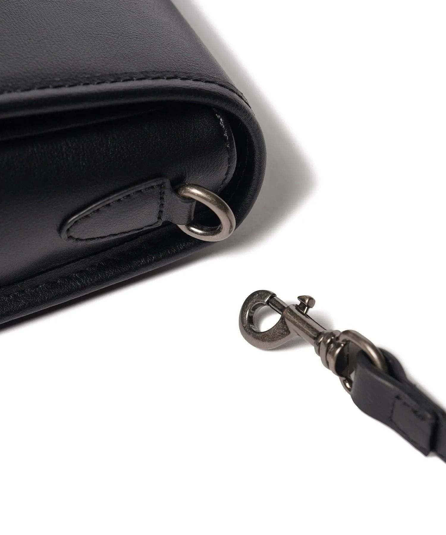 Leather mini hunting bag