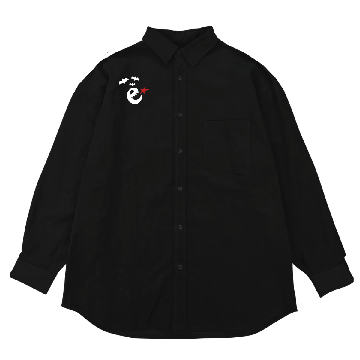 rg corduroy over size shirts