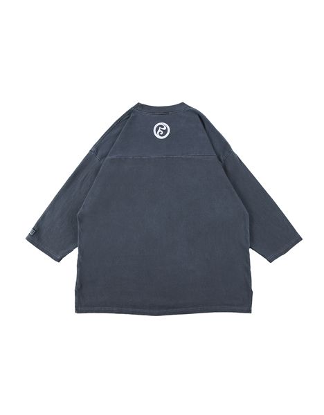 CREAM PIGMENT FOOTBALL-TEE