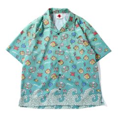 ［PDSxおよげ！たいやきくん］アロハシャツ