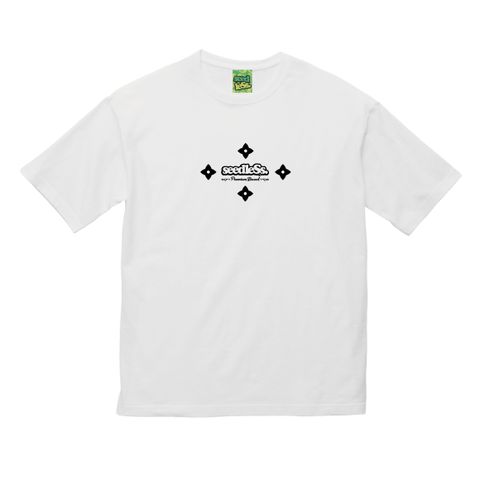 VC logo over size s/s tee