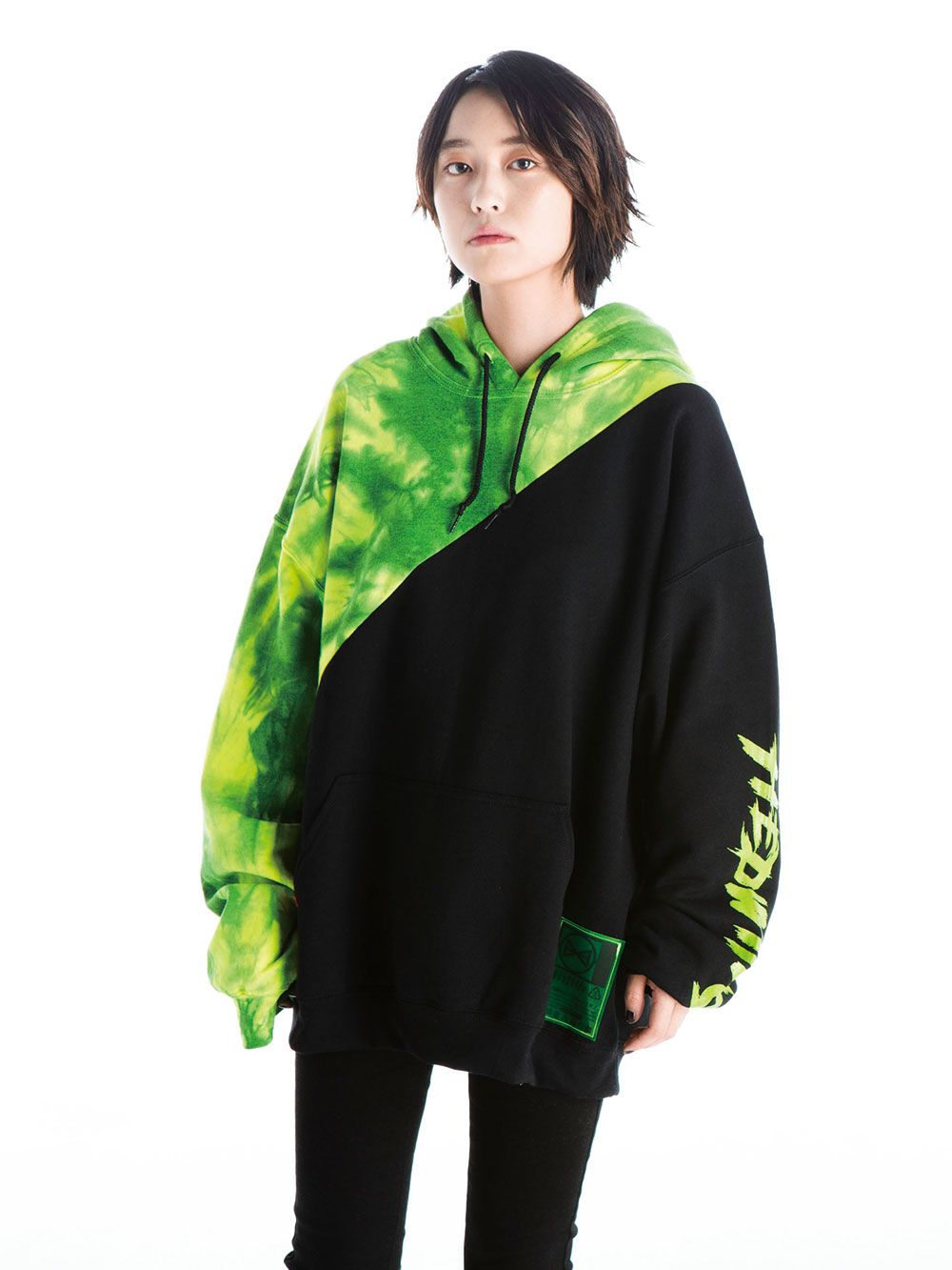 Cross Cut "Tye-die" Hoodie