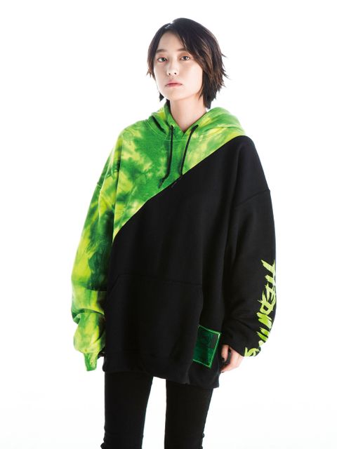 Cross Cut "Tye-die" Hoodie