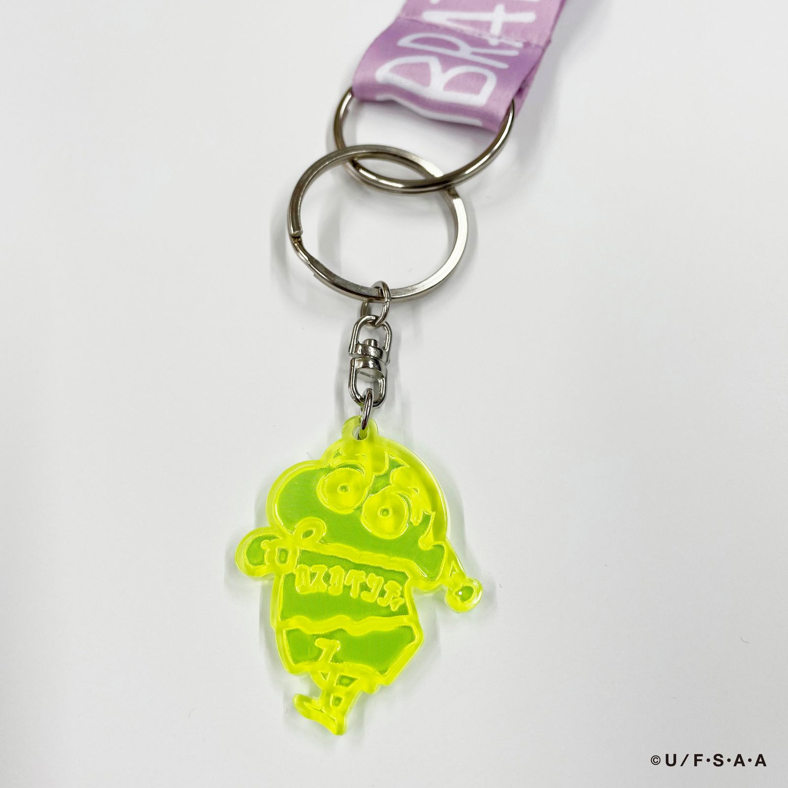 RUDIE'SxCRAYON SHINCHAN KASUKABE VIBRATION NECKSTRAP
