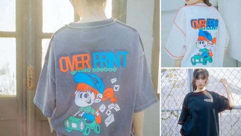《over print》新作入荷！