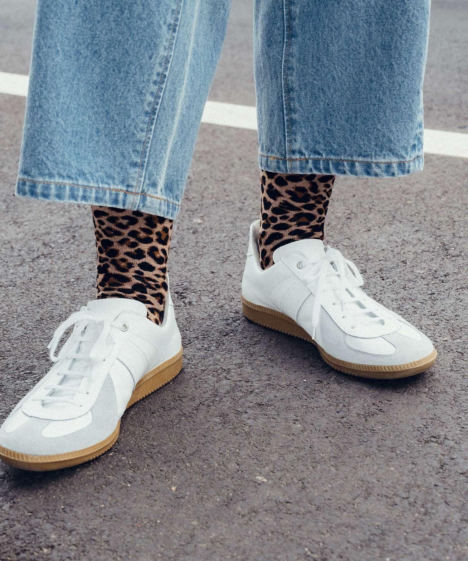 Leopard socks
