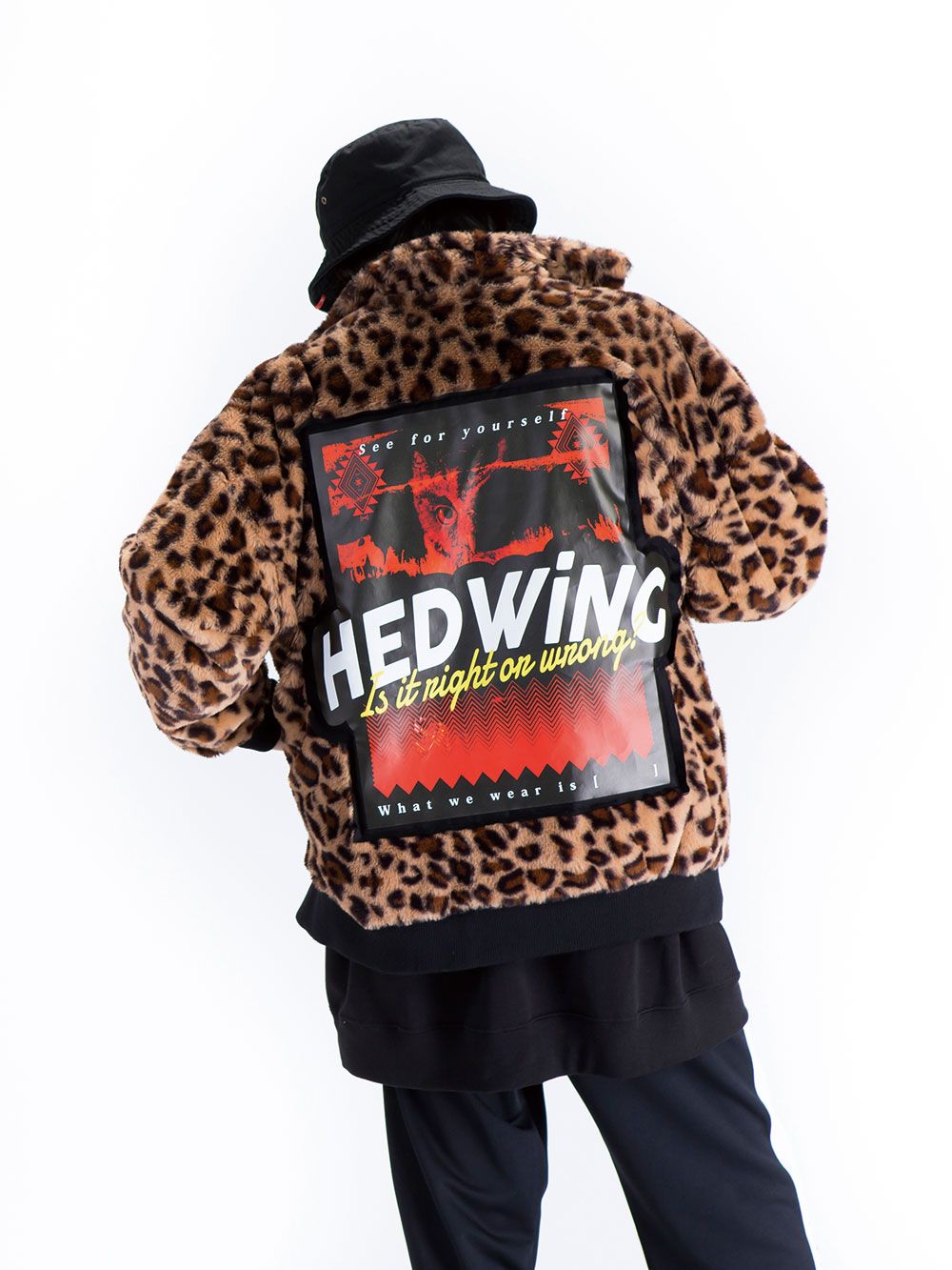 R.A.M Leopard Fur Jacket
