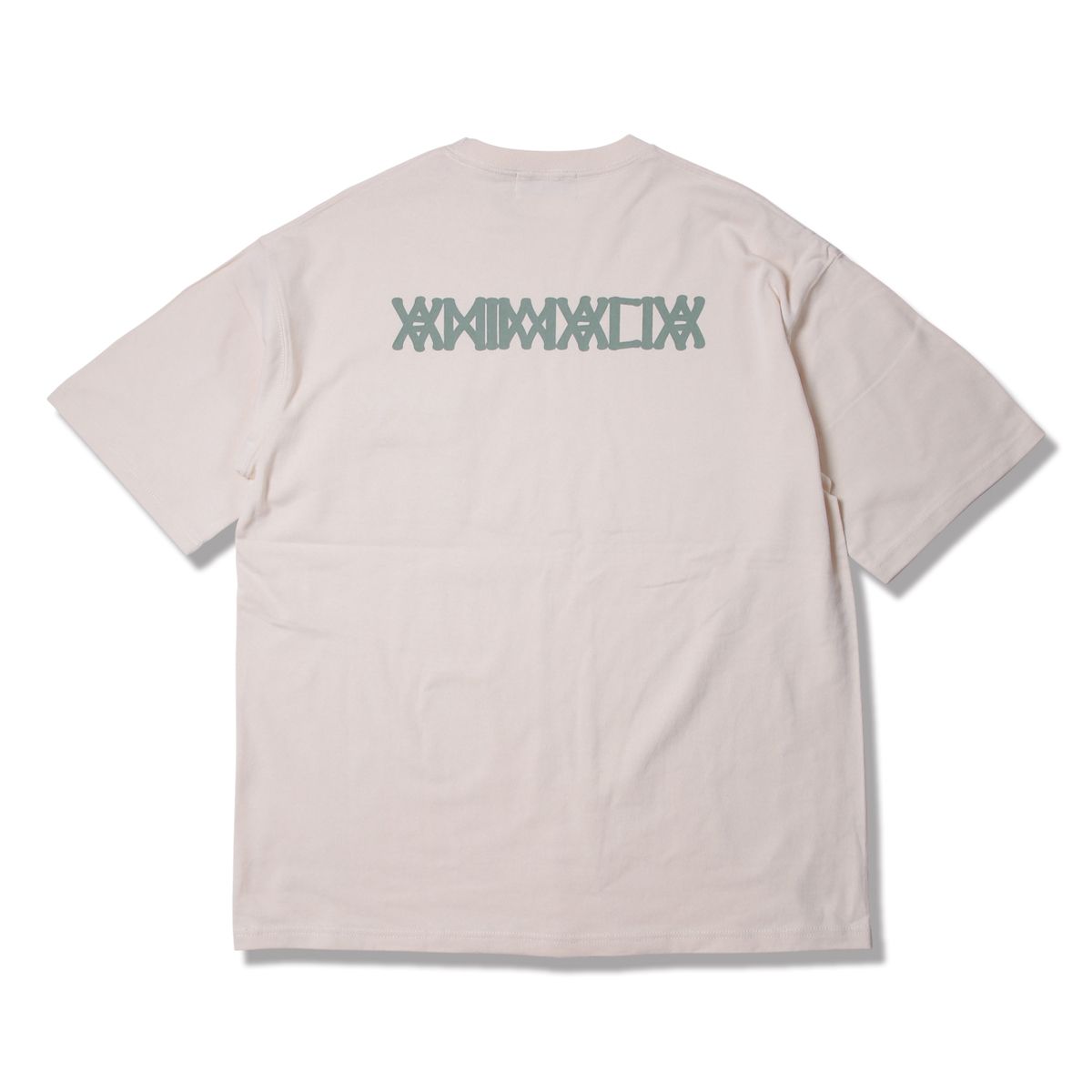 9.1oz Heavy Big Silhouette RAIN CAMO Pocket Tee