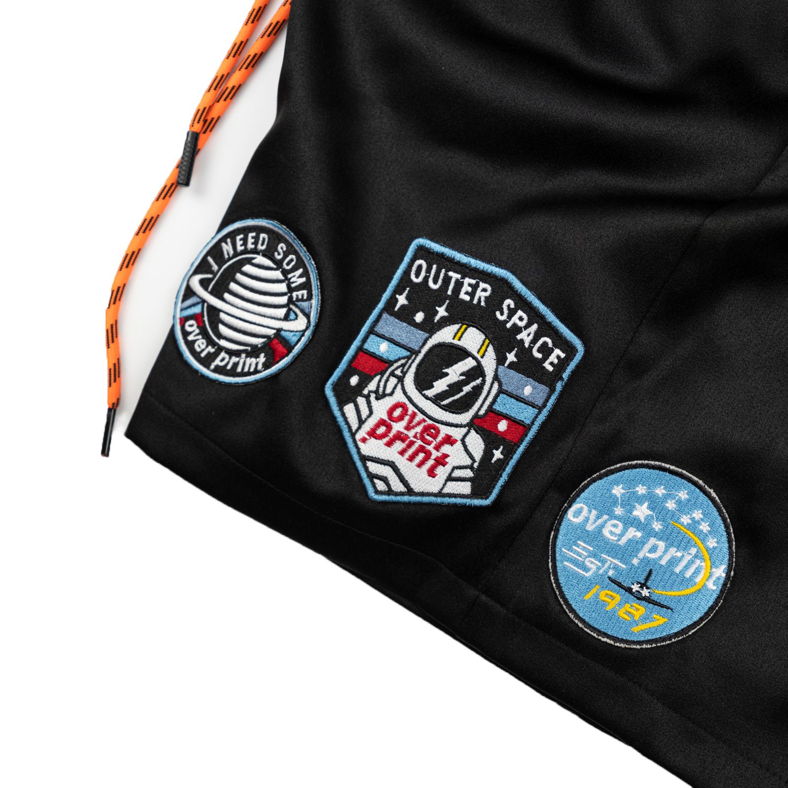 patch half pants