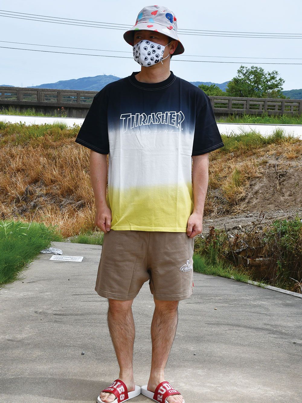 HOMETOWN outline space dye