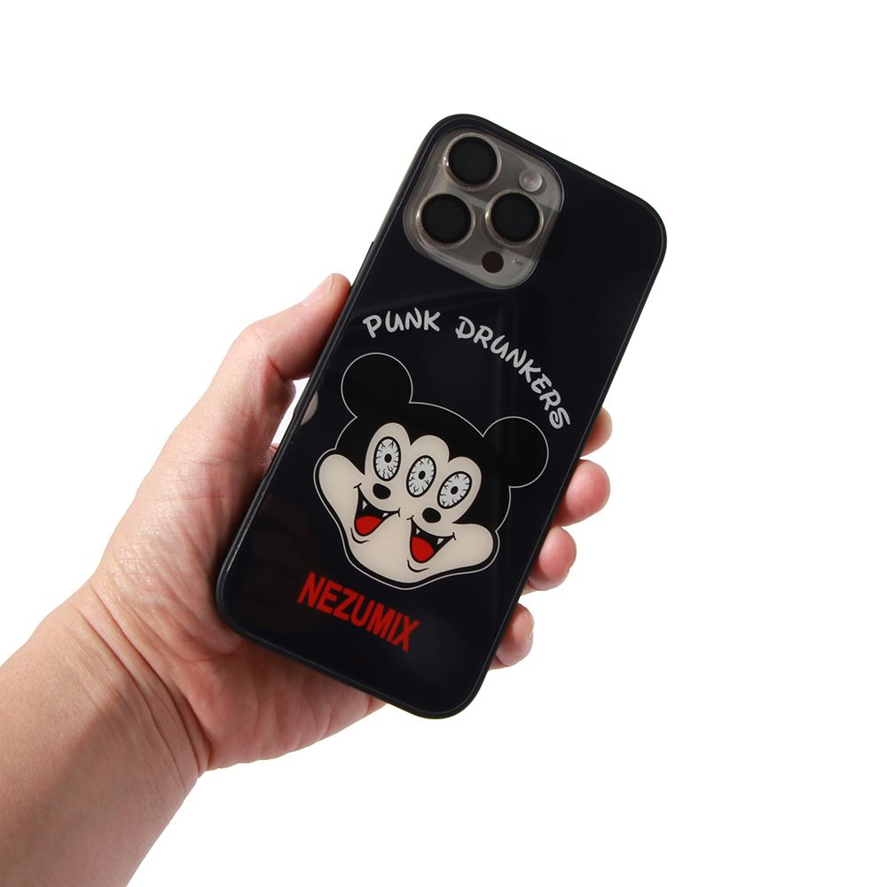 TEMPERED GLASS iPhone CASE / ネズミックス