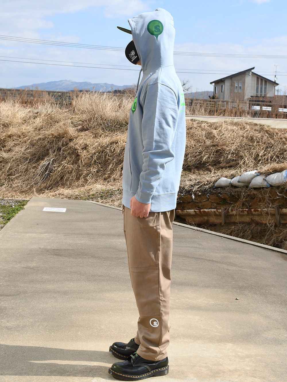 sd  fluorescence marks hoody