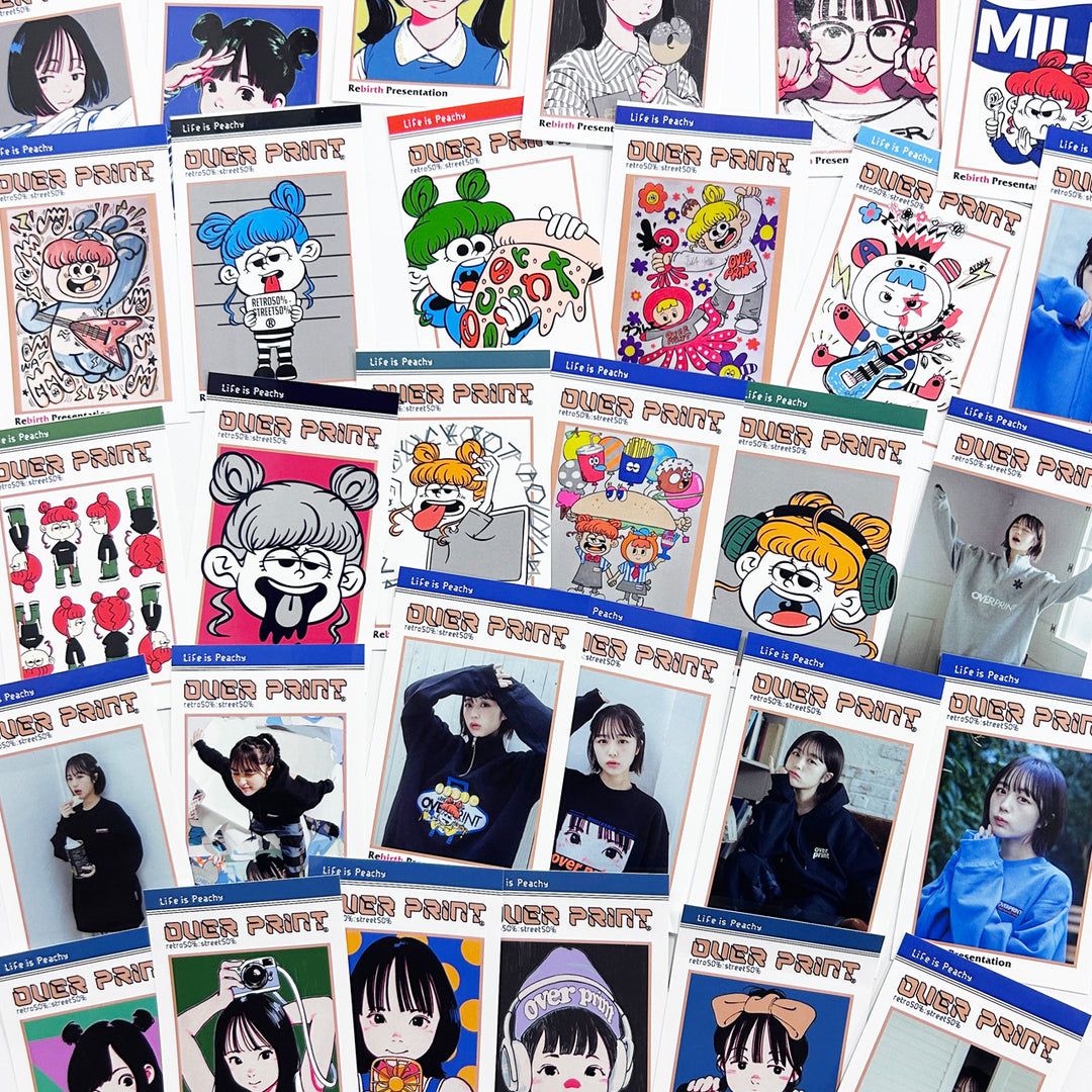 sticker 9P set