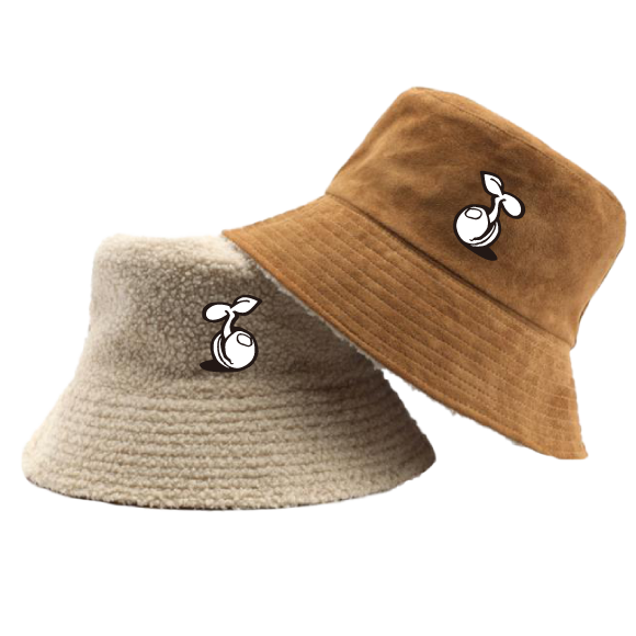 sd suede&boa reversible hat