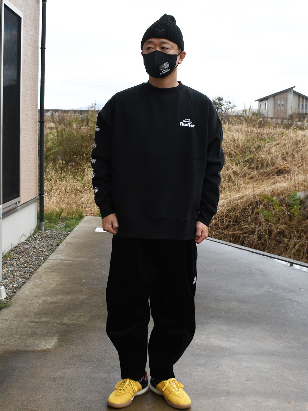 CURVY BIGSILHOUETTE CREW-SWEAT