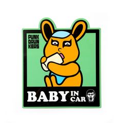 赤ちゃん乗ってますマグネットシート