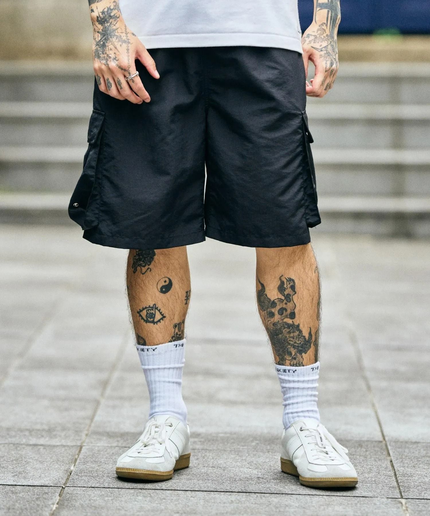 Nylon tech shorts