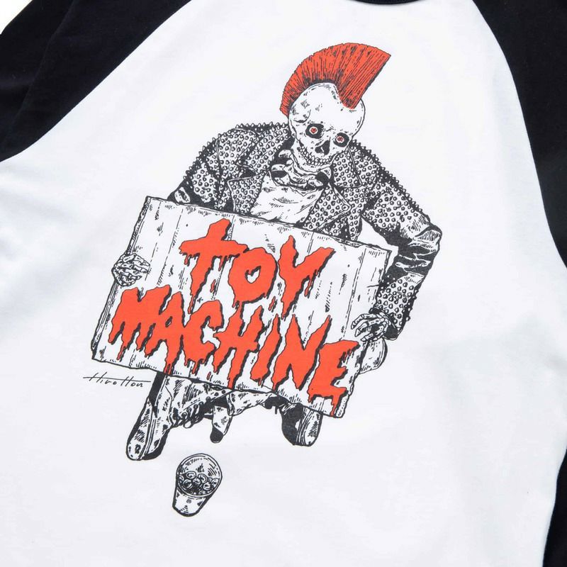 <Hirotton collab.> Mohawk raglan long tee