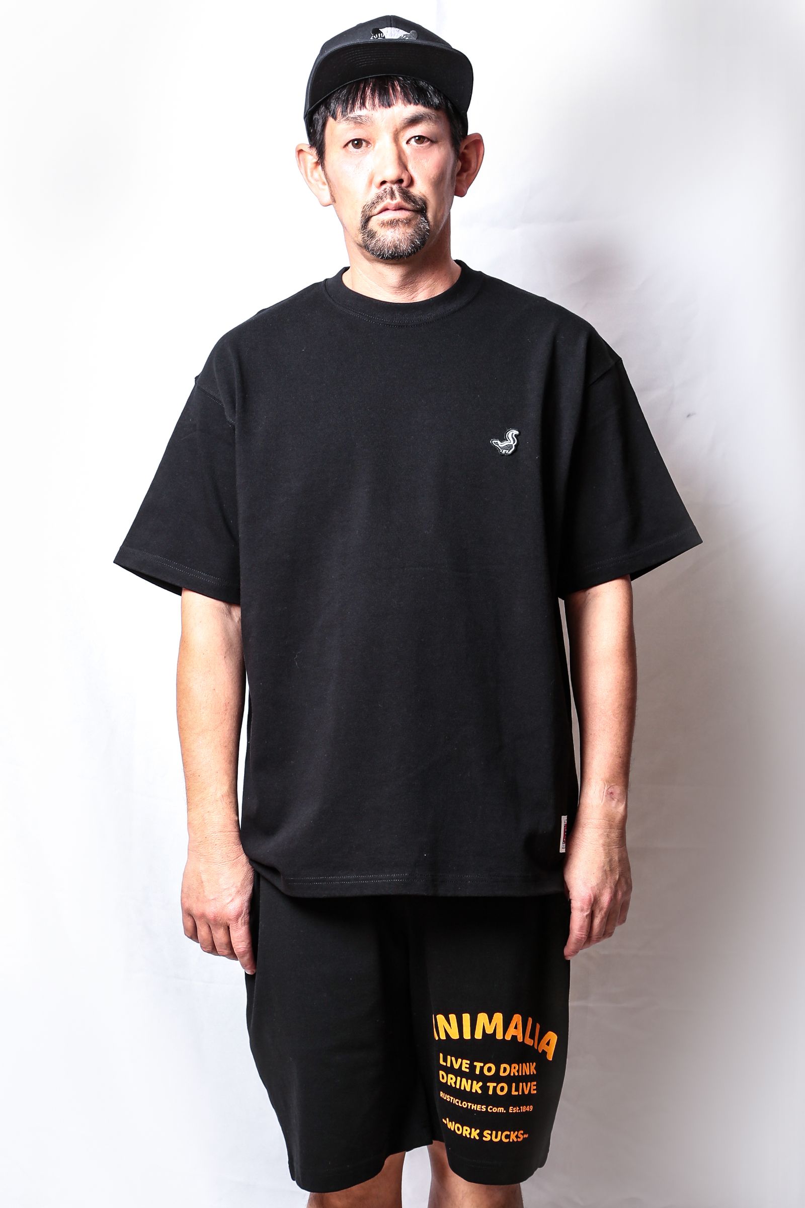BIG SILHOUETTE HEAVEY OZ. TEE - WORK SUCKS