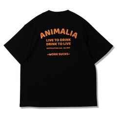 BIG SILHOUETTE HEAVEY OZ. TEE - WORK SUCKS