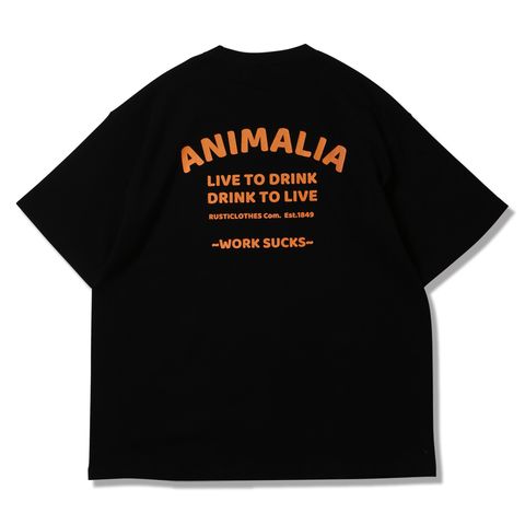 BIG SILHOUETTE HEAVEY OZ. TEE - WORK SUCKS