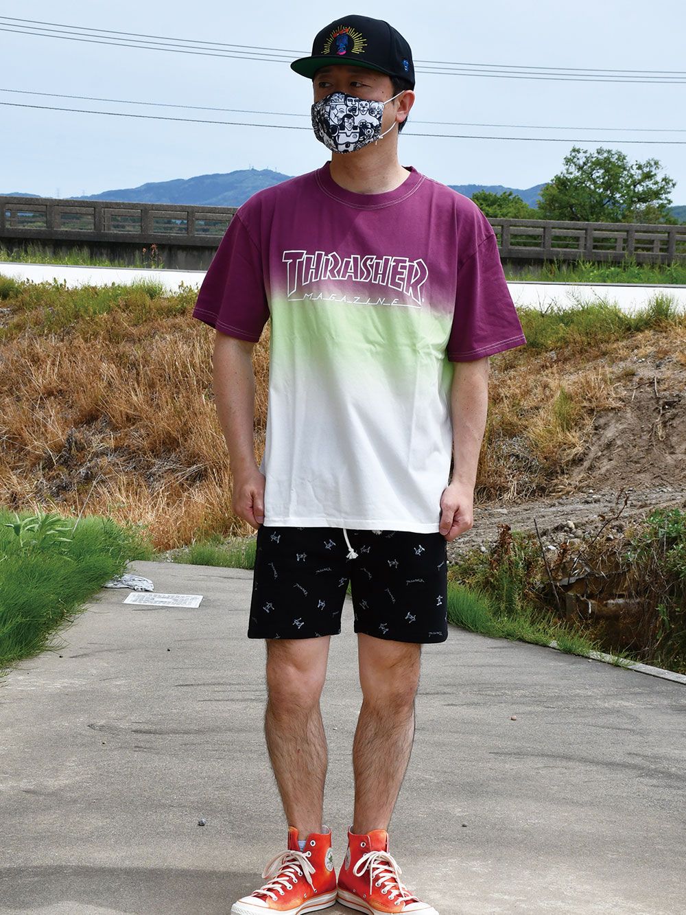 HOMETOWN outline space dye