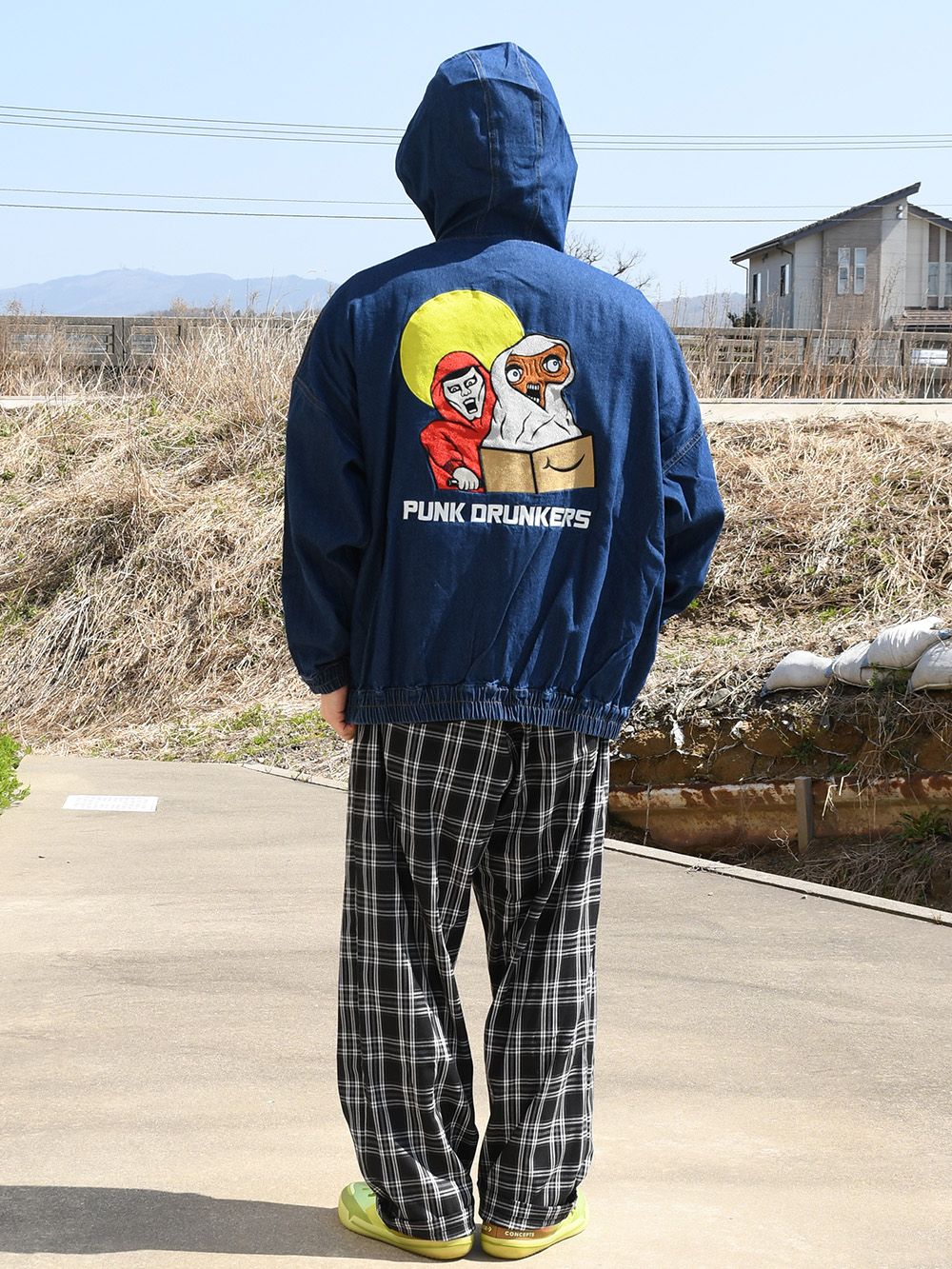 ETCデニムパーカ
