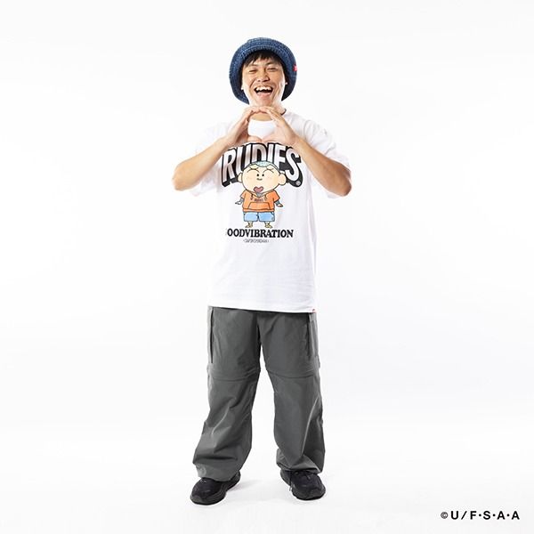 RUDIE'SxCRAYON SHINCHAN MASAOKUN TEE