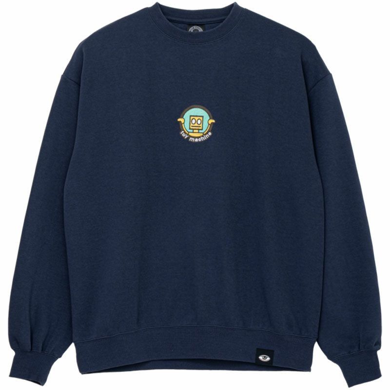 ROBOT DOUBLE-SIDED JERSEY CREW NECK